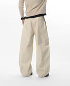 JHYQ Side 3D Stitch Baggy Pants