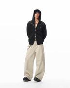 JHYQ Side 3D Stitch Baggy Pants