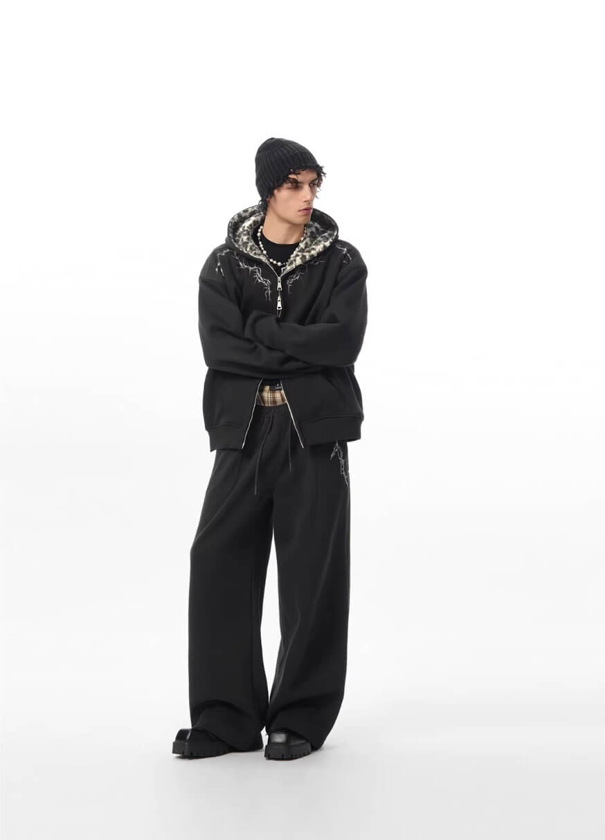 JHYQ Thorn Embroidered Sweatpants