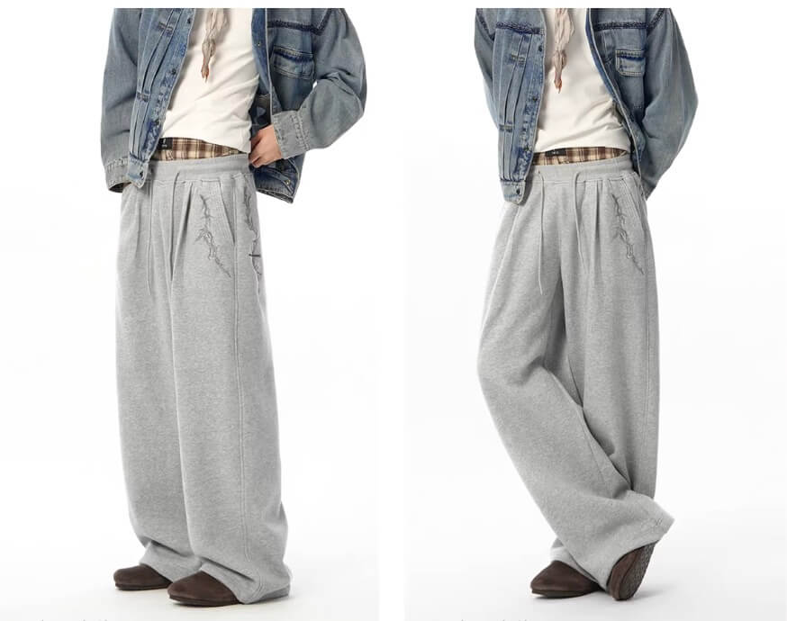 JHYQ Thorn Embroidered Sweatpants