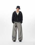 JHYQ Pinstripe Wide Leg Suit Pants