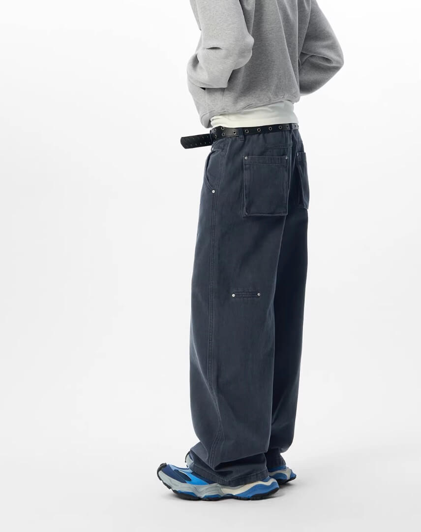 JHYQ 3D Back Pocket Work Pants