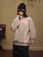 YADcrew Color Block Deconstructed Track Jacket