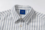 YADcrew Baroque Embroidered Striped Long Sleeve Shirt