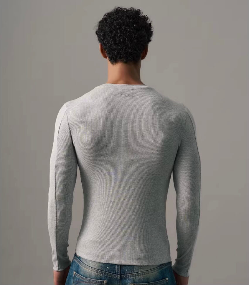 S45 Stretch Fit Basic Long Sleeve Tee