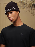 YADcrew Box Logo Slim Fit Basic Tee