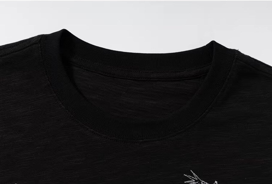 YADcrew Vintage Rhinestone Camo Dove Tee