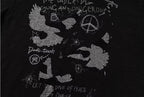 YADcrew Vintage Rhinestone Camo Dove Tee