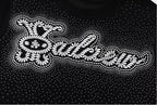 YADcrew Galaxy Rhinestone 3D Logo Embroidered Tee