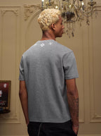 YADcrew Four Leaf Clover Pearl Neckline Tee