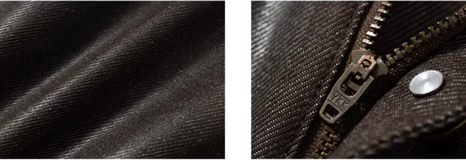 YADcrew Five Button Waxed Denim Jeans