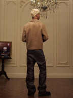 YADcrew Five Button Waxed Denim Jeans
