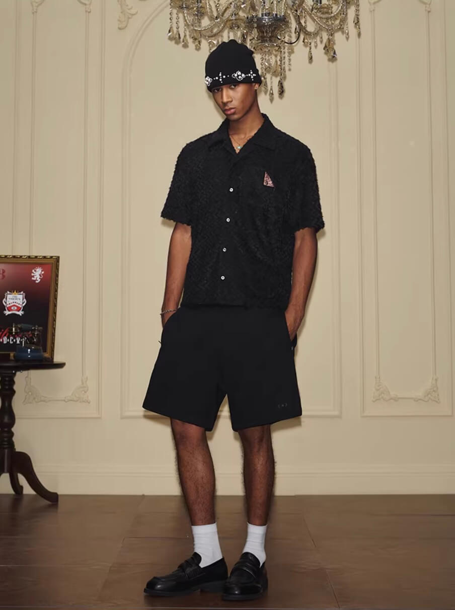 YADcrew Tech Fabric Sweat Shorts
