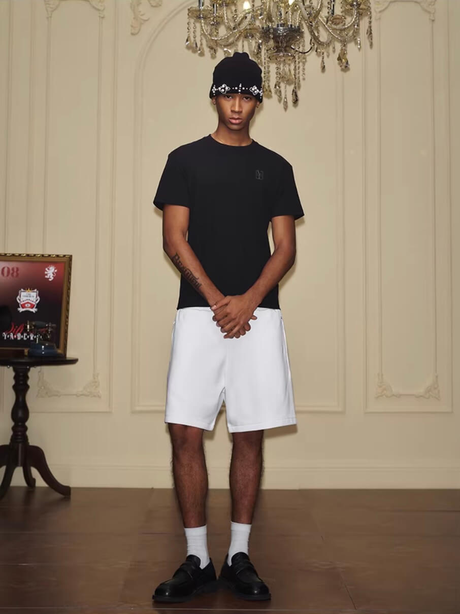 YADcrew Tech Fabric Sweat Shorts