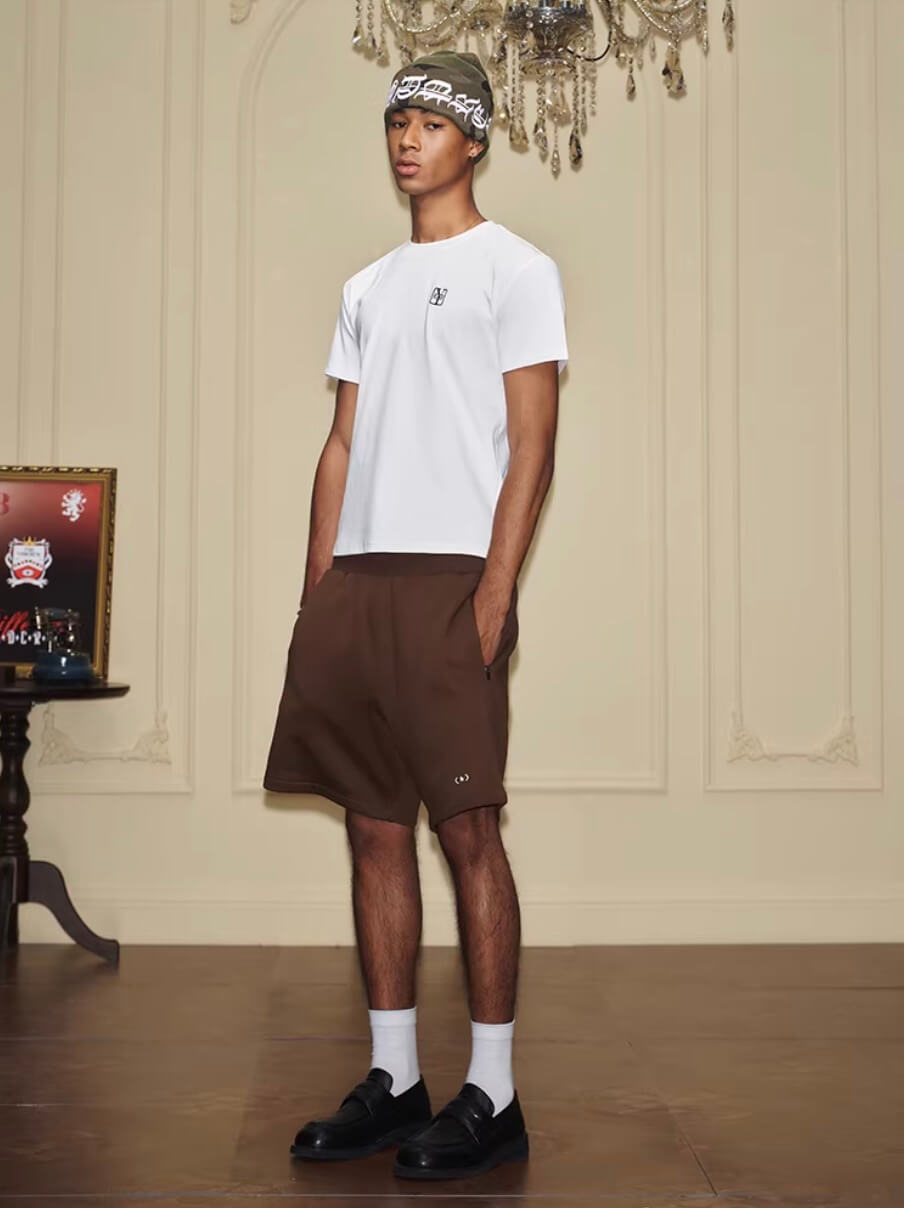 YADcrew Tech Fabric Sweat Shorts