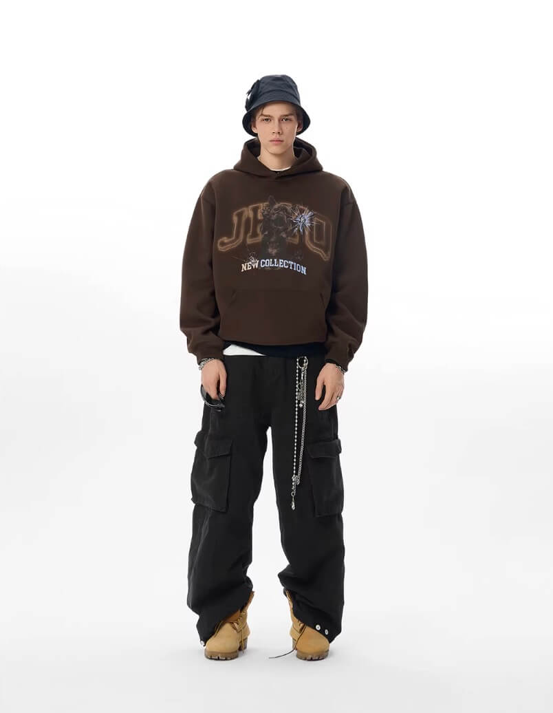 JHYQ French Bulldog Graphic Hoodie