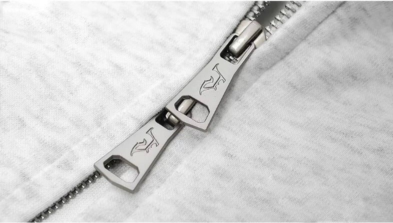 JHYQ Heavyweight Essential Double Zipper Hoodie