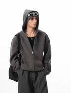 JHYQ Heavyweight Essential Double Zipper Hoodie