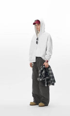 JHYQ Heavyweight Essential Double Zipper Hoodie