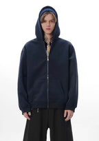 JHYQ Heavyweight Essential Double Zipper Hoodie