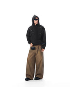 JHYQ Diamond Studded Eye Rivet Hoodie