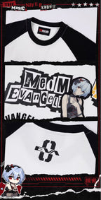 MEDM x EVA NEVER END Character Print Raglan Long Sleeve Tee