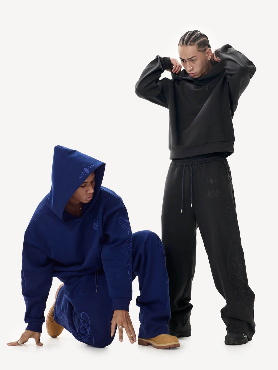 KARMANISTIC x LOCO Logo Embroidered Hoodie
