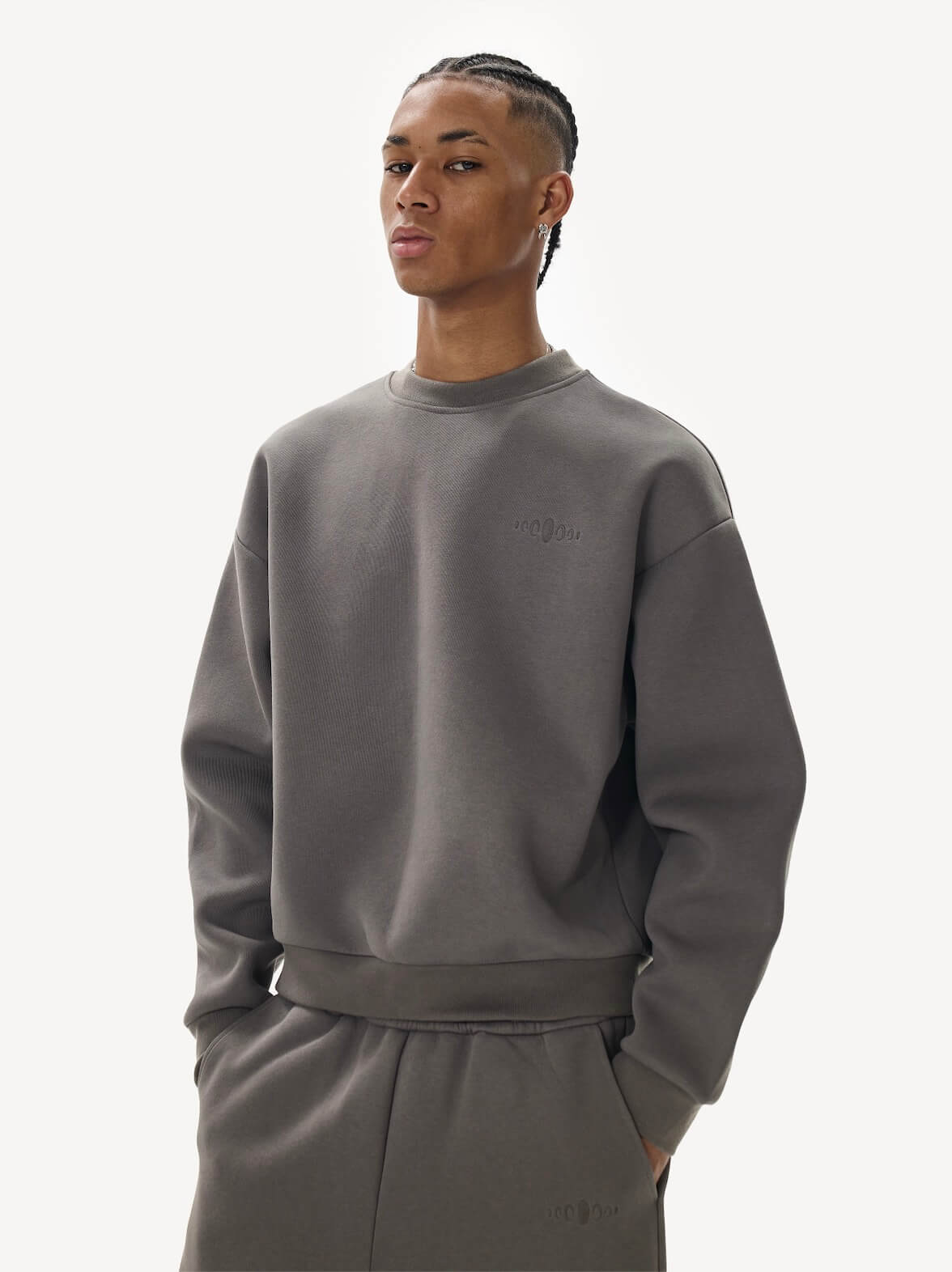 KARMANISTIC Heavyweight Logo Embroidered Sweatshirt