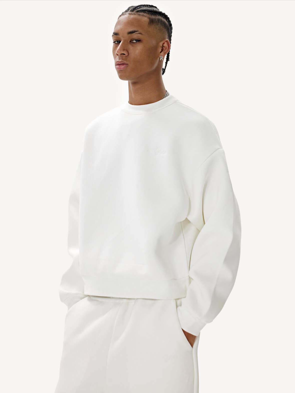 KARMANISTIC Heavyweight Logo Embroidered Sweatshirt