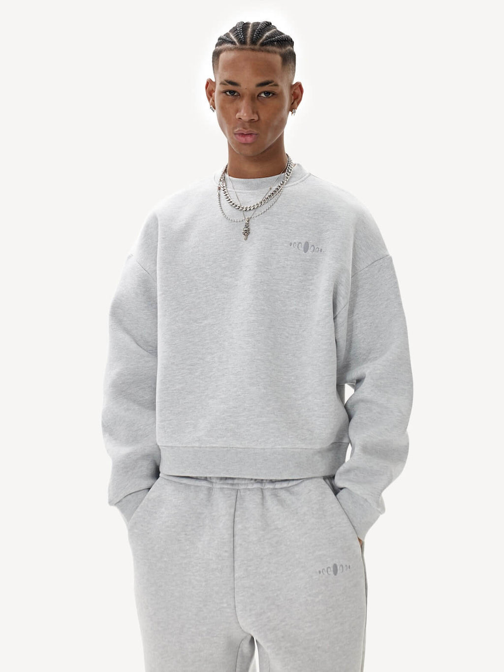 KARMANISTIC Heavyweight Logo Embroidered Sweatshirt