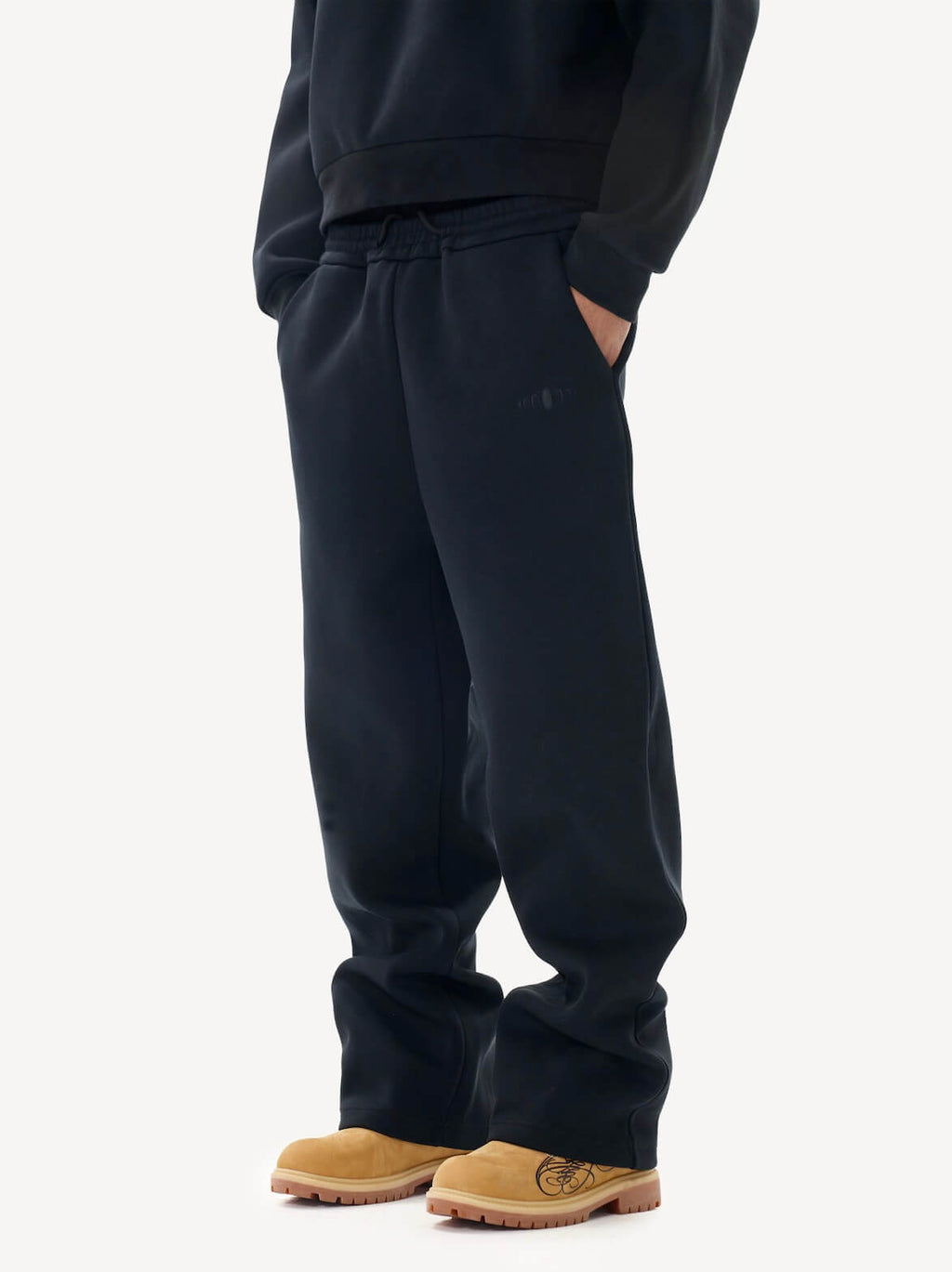 KARMANISTIC Heavyweight Logo Embroidered Baggy Sweatpants
