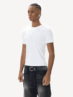 KARMANISTIC Quick Dry Stretch Fit Logo Embroidered Workout Tee