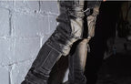TGFCLUB Multi Pocket Washed Skinny Jeans