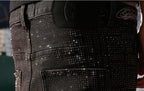 TGFCLUB All Over Rhinestone Skinny Jeans
