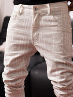 TGFCLUB All Over Rhinestone Skinny Jeans