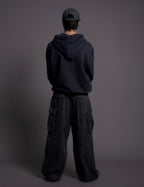 LIBERAFIT Vintage Dyed Zip Up Hoodie