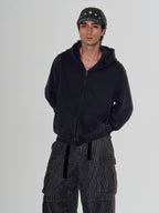 LIBERAFIT Vintage Dyed Zip Up Hoodie