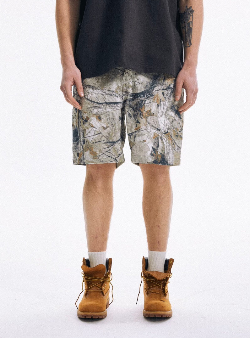 LIBERAFIT Realtree Camo Cargo Shorts
