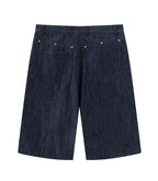 LIBERAFIT Raw Denim Below Knee Shorts