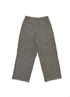 LIBERAFIT Plaid Seersucker Baggy Suit Pants