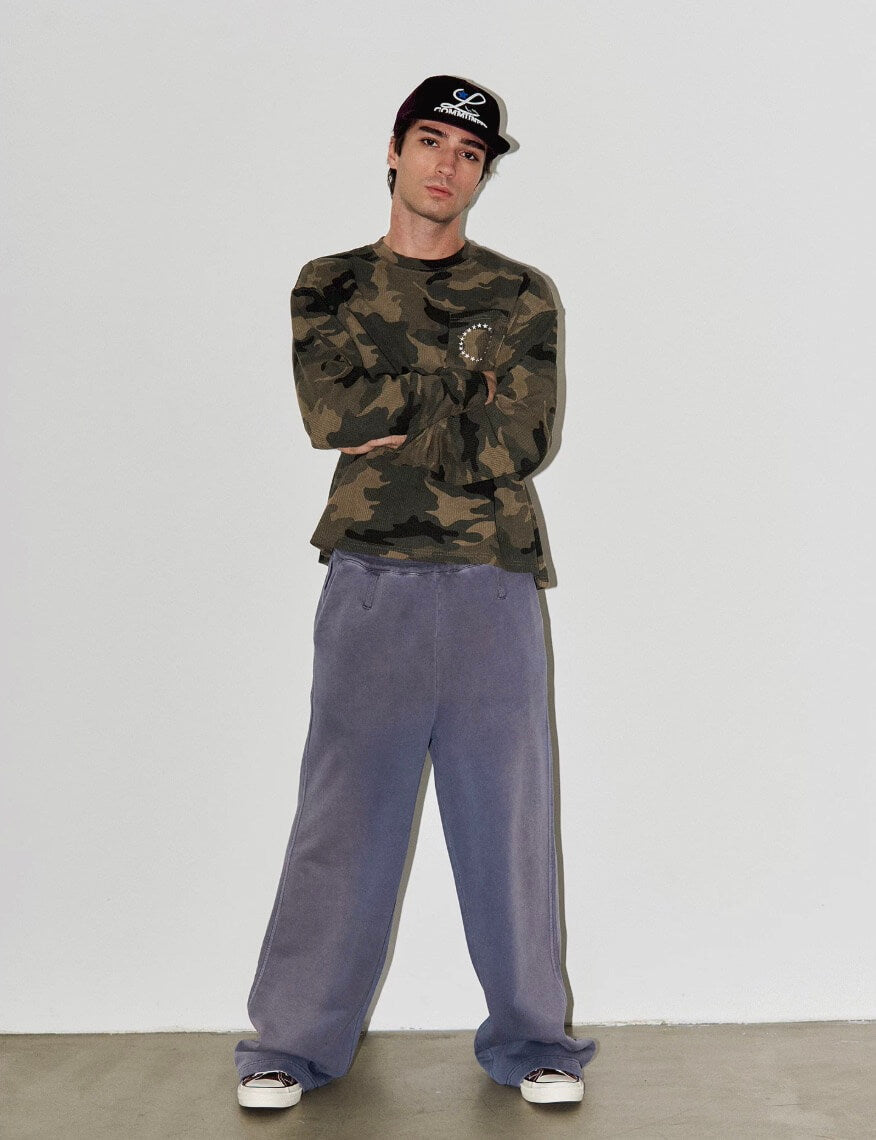 LIBERAFIT Garment Dyed Vintage Baggy Sweatpants