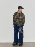 LIBERAFIT Hand Painted Polar Fleece Baggy Sweatpants