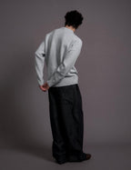 LIBERAFIT Raw Denim Pleated Dress Baggy Jeans