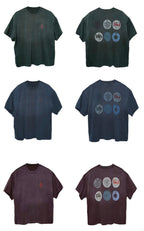 LIBERAFIT Album Disc Graphic Washed Vintage Tee