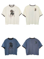 LIBERAFIT Cerberus Graphic Washed Vintage Tee