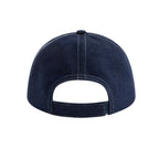 LIBERAFIT Chain Stitch Embroidered Denim Trucker Hat