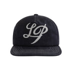 LIBERAFIT Chain Stitch Embroidered Denim Trucker Hat