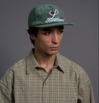 LIBERAFIT 3D Chain Stitch Embroidered Corduroy Trucker Hat