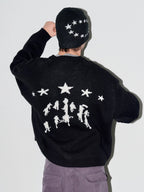 LIBERAFIT Star Ring Jacquard Beanie