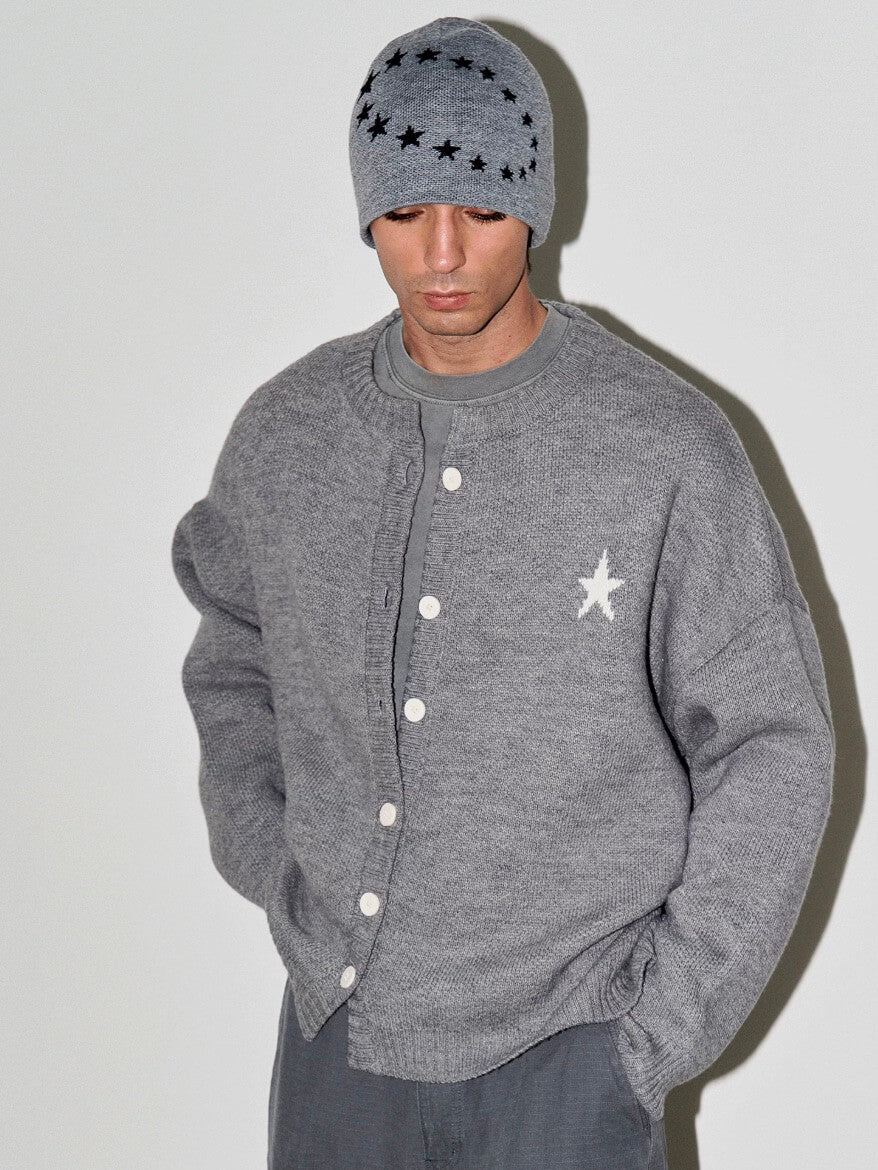 LIBERAFIT Star Ring Jacquard Beanie
